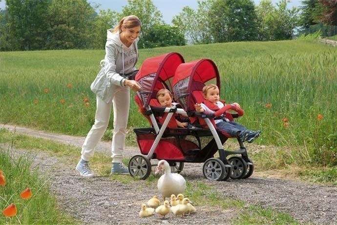 Double stroller Chicco
