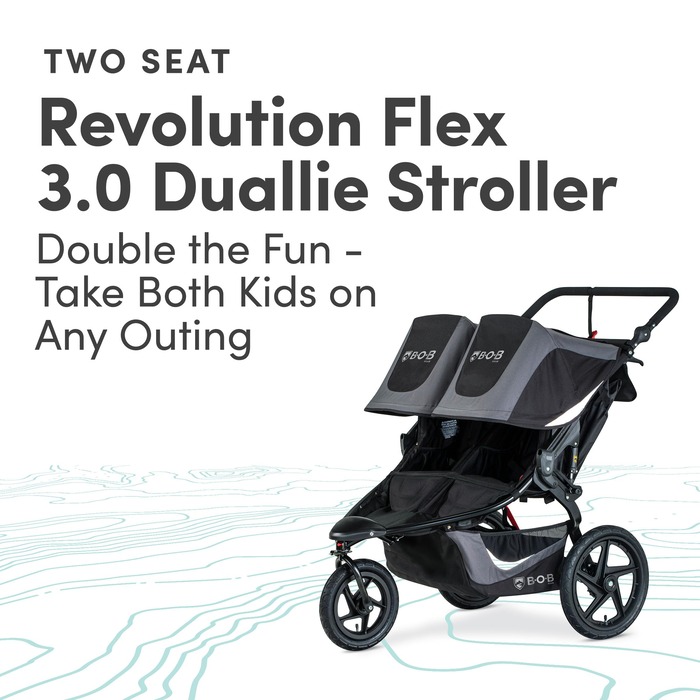 Double Bob jogging stroller