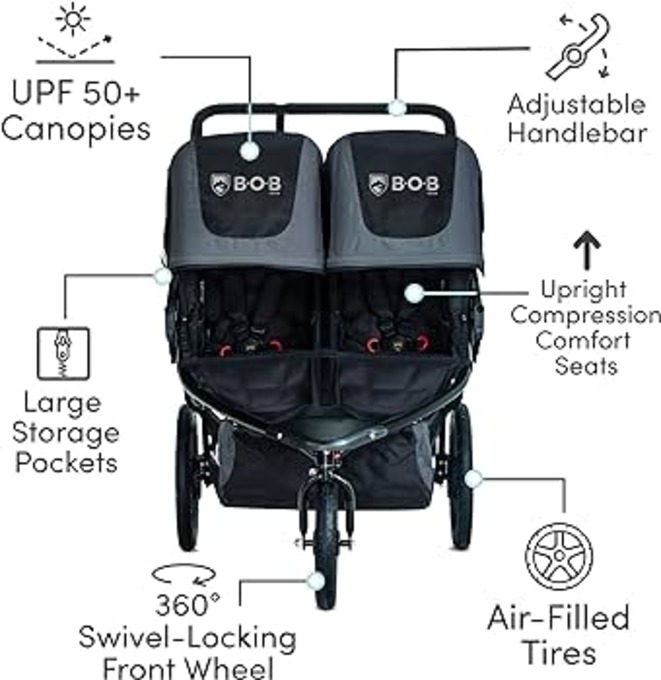 double bob jogging stroller