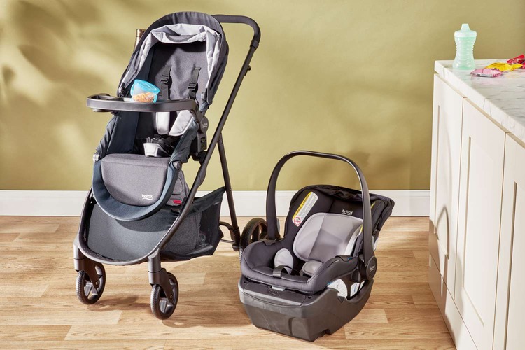 Baby stroller 3 in 1 with car seat