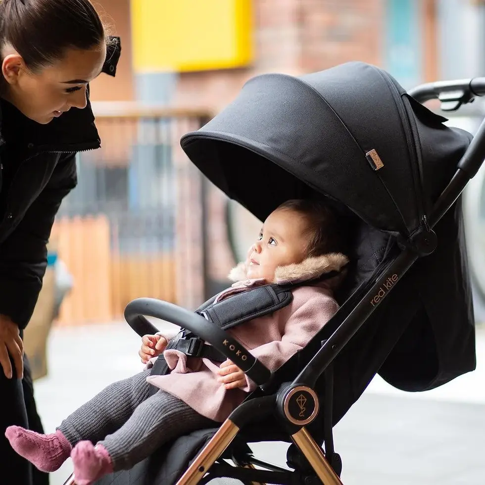 Red kite stroller