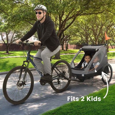 bike with stroller 
